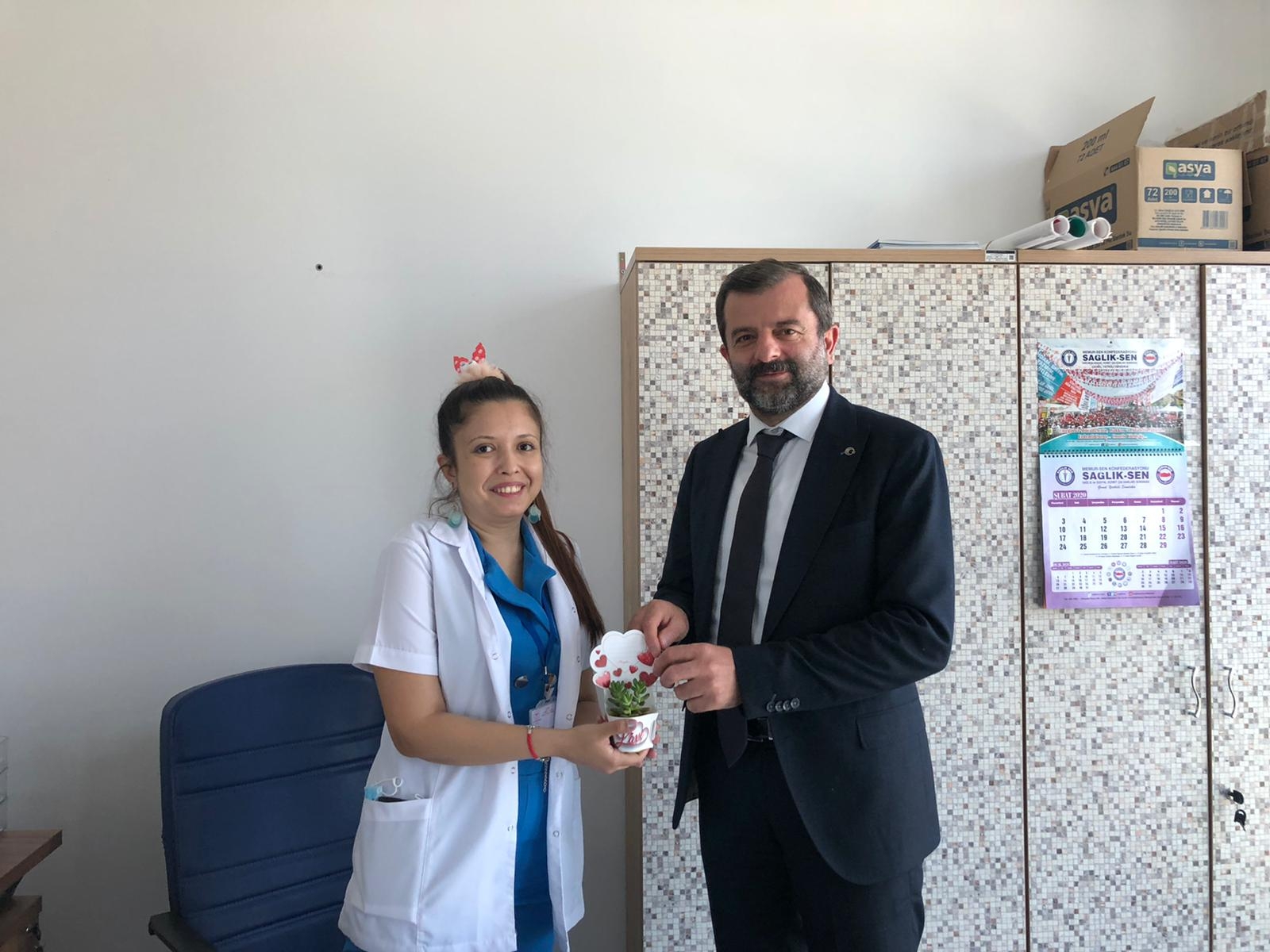 GÜRSU’DA SAĞLIK ÇALIŞANLARINA BAYRAM MORALİ