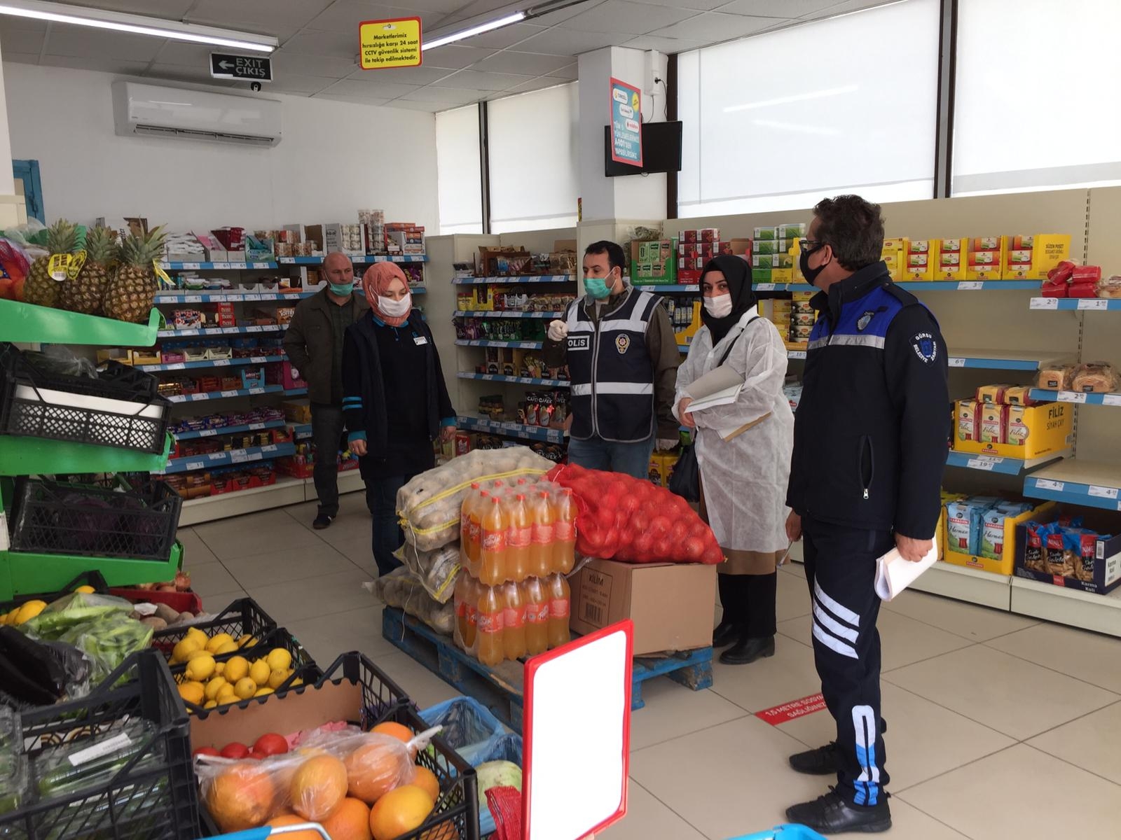GÜRSU’DA MARKETLERE SIKI DENETİM