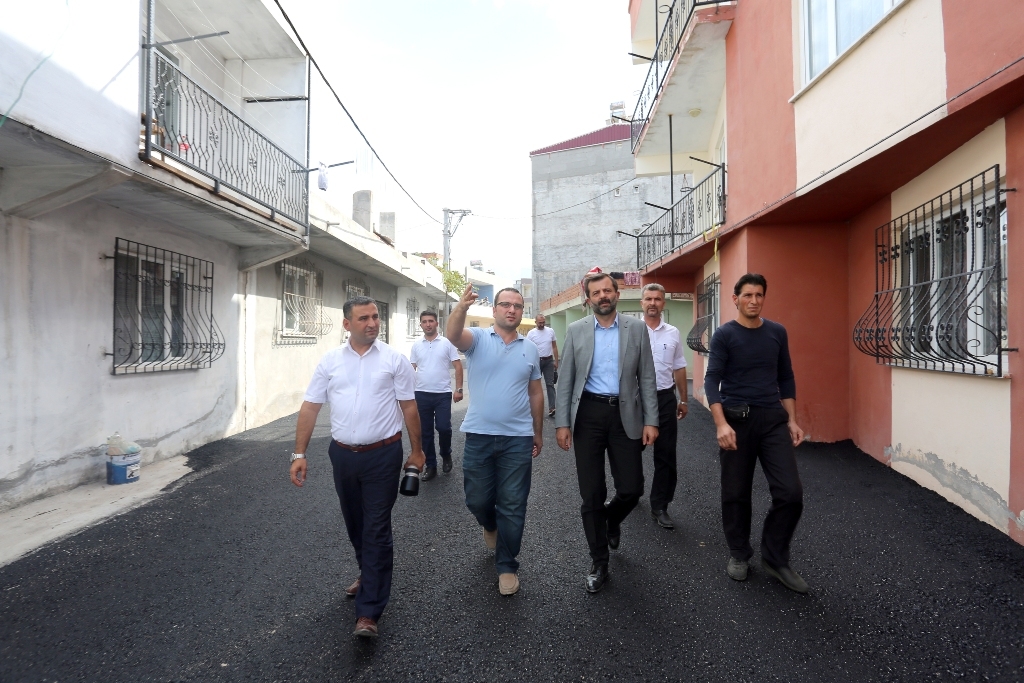 GÜRSU’DA ASFALTLAMA ÇALIŞMALARI