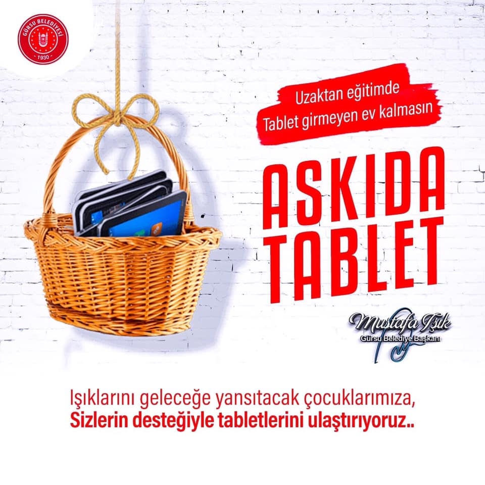 GÜRSU BELEDİYESİ’NDEN UZAKTAN EĞİTİME DESTEK