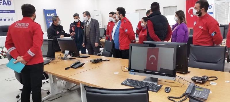 TAMGA ARAMA KURTARMA EKİBİ İLÇEMİZDE FAALİYETLERE BAŞLADI