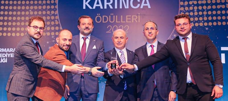 Gürsu Belediyesine 2.Altın Karınca Ödülü