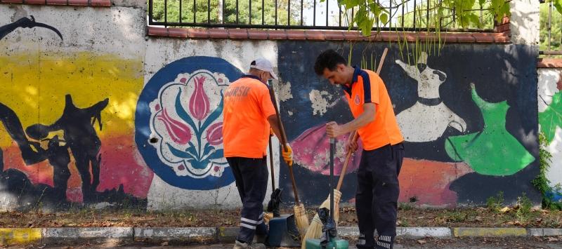 Gürsu’da 22 Okul Baştan Aşağıya Temizleniyor