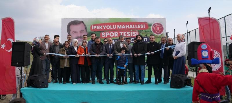 Gürsu İpek Yolu Mahallesi’ne Yeni Spor Tesisi