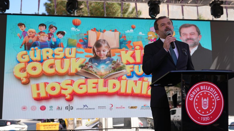 GÜRSU ÇOCUK KİTAP FUARI KAPILARINI AÇTI
