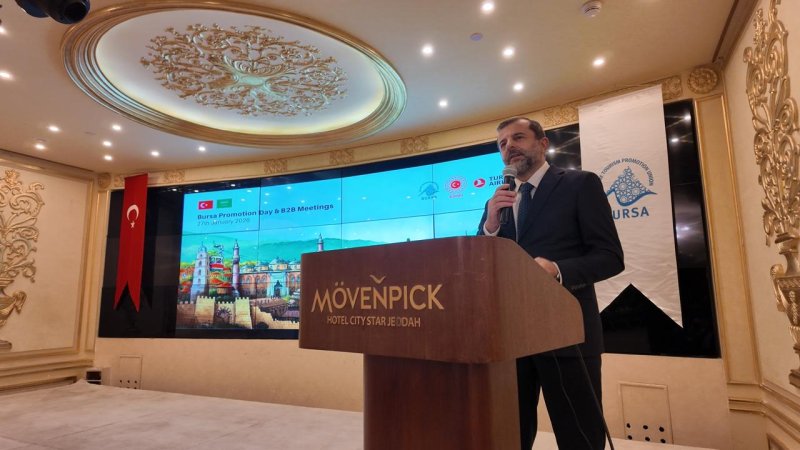 BAŞKAN IŞIK SUUDİ ARABİSTAN’DA BURSA’YI TANITTI