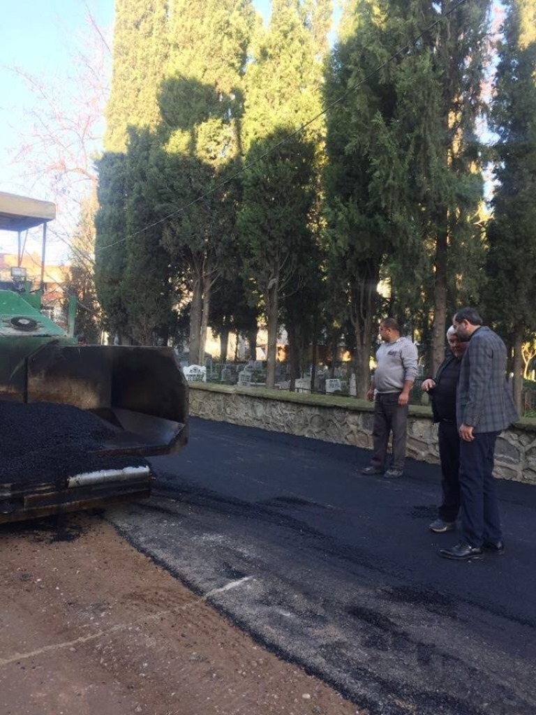 BAŞKAN IŞIK ASFALT ÇALIŞMALARINI İNCELEDİ