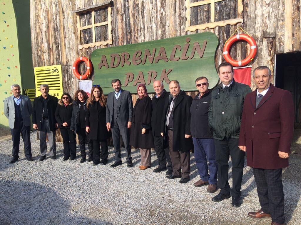 GÜRSU ADRENALİN PARK ÇEVRE KOMİSYONUNU AĞIRLADI