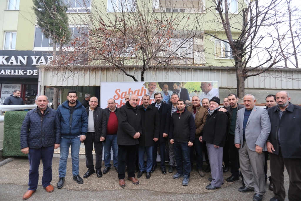 BAŞKAN IŞIK YENİDOĞAN ESNAFIYLA BULUŞTU