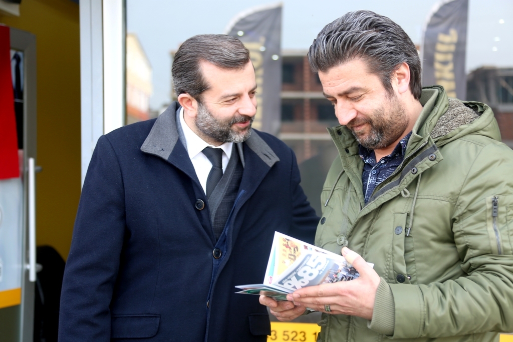 BAŞKAN IŞIK, HİZMET BROŞÜRÜNÜ PAYLAŞTI