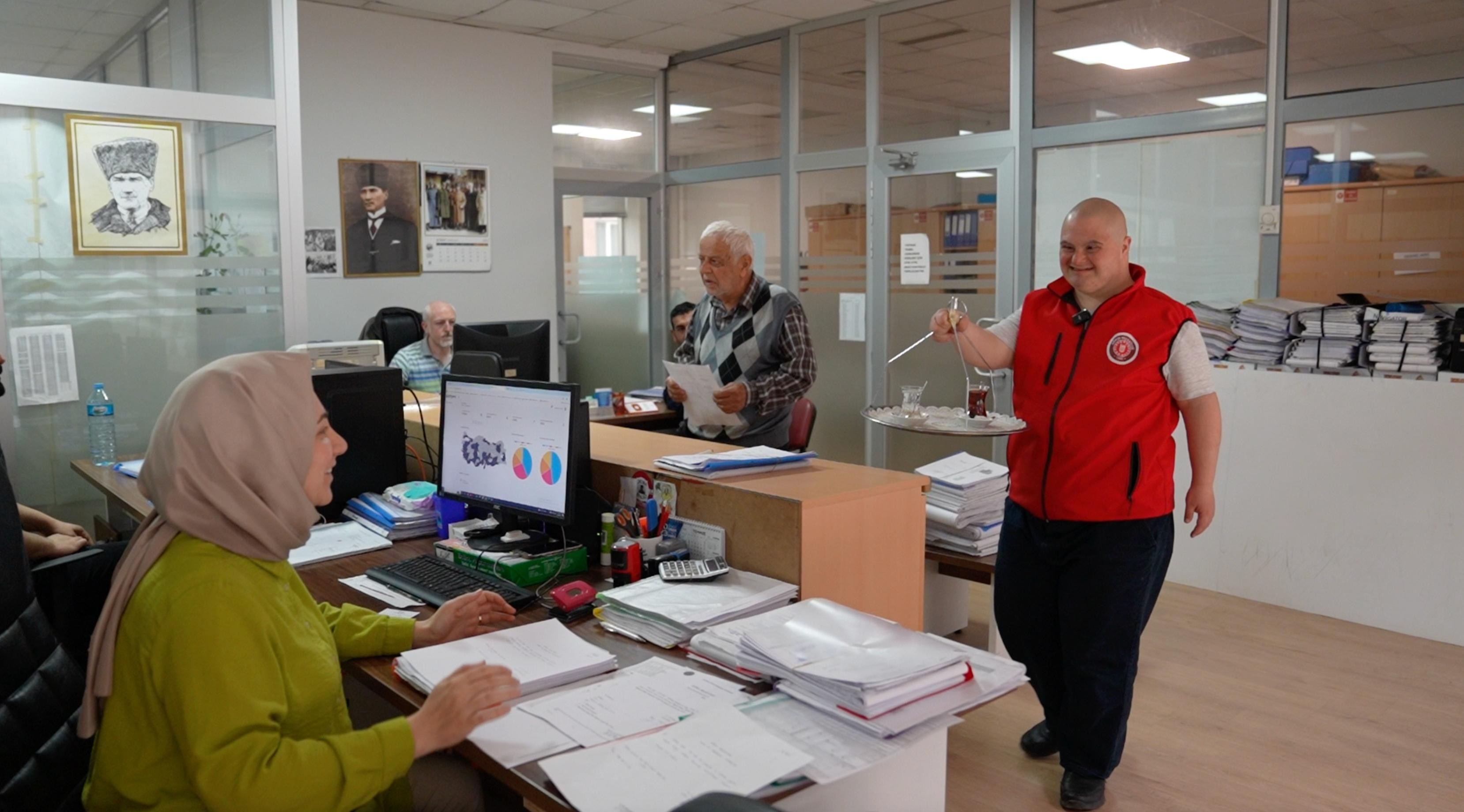 Gürsu’nun Gözbebeği Mesut Gürsu Belediyesi’nde Çalıştı