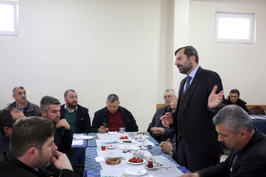 KUMLUKALAN ESNAFI BAŞKAN IŞIK’I AĞIRLADI