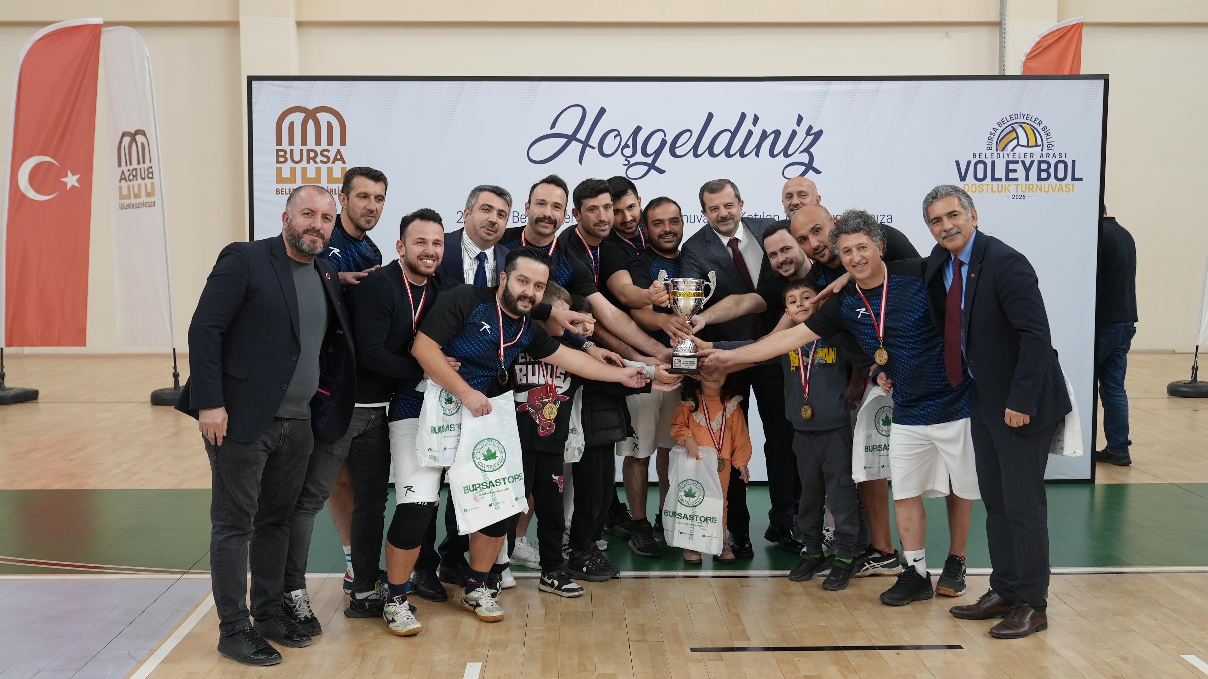 Gürsu Belediyesi Voleybolün Şampiyonu Oldu