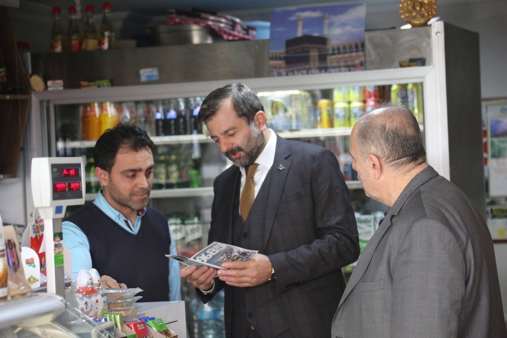 BAŞKAN IŞIK, SAHADA HALKIN NABZINI TUTUYOR