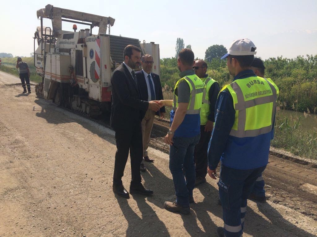 GÜRSU KANAL YOLUNA BAKIM