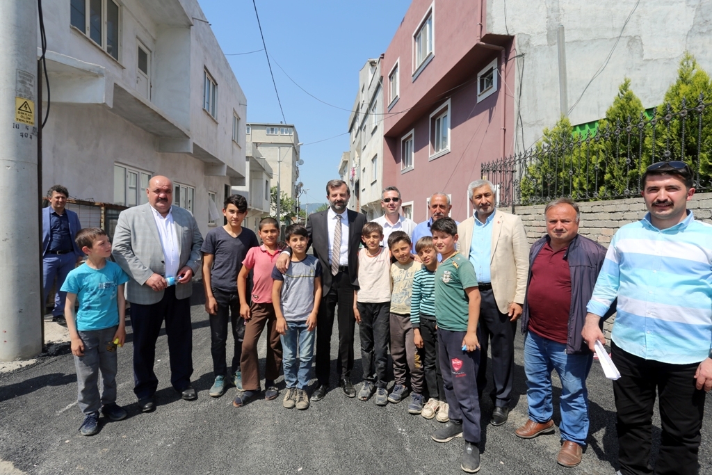 YENİDOĞAN’DA ASFALTSIZ SOKAK KALMAYACAK