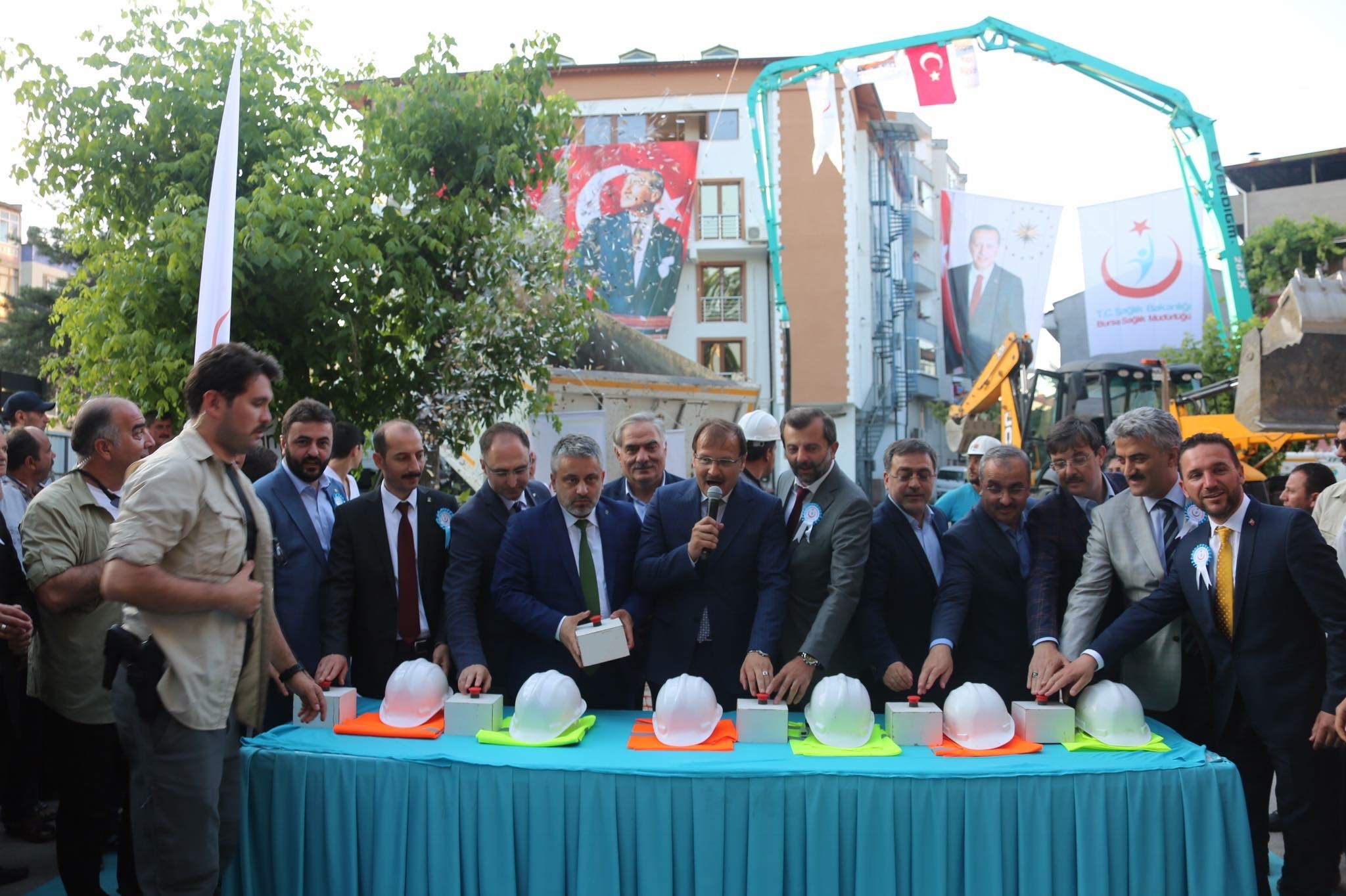 GÜRSU’DA BEŞİ BİR YERDE AÇILIŞ TÖRENLERİ