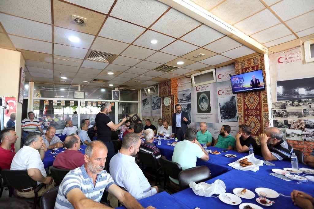 GÜRSULULAR SABAH SOHBETLERİNDE BAŞKAN IŞIKLA BULUŞUYOR