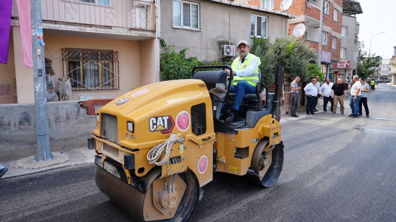 GÜRSU YENİDOĞAN’A 7,5 MİLYON LİRALIK ASFALT YATIRIMI
